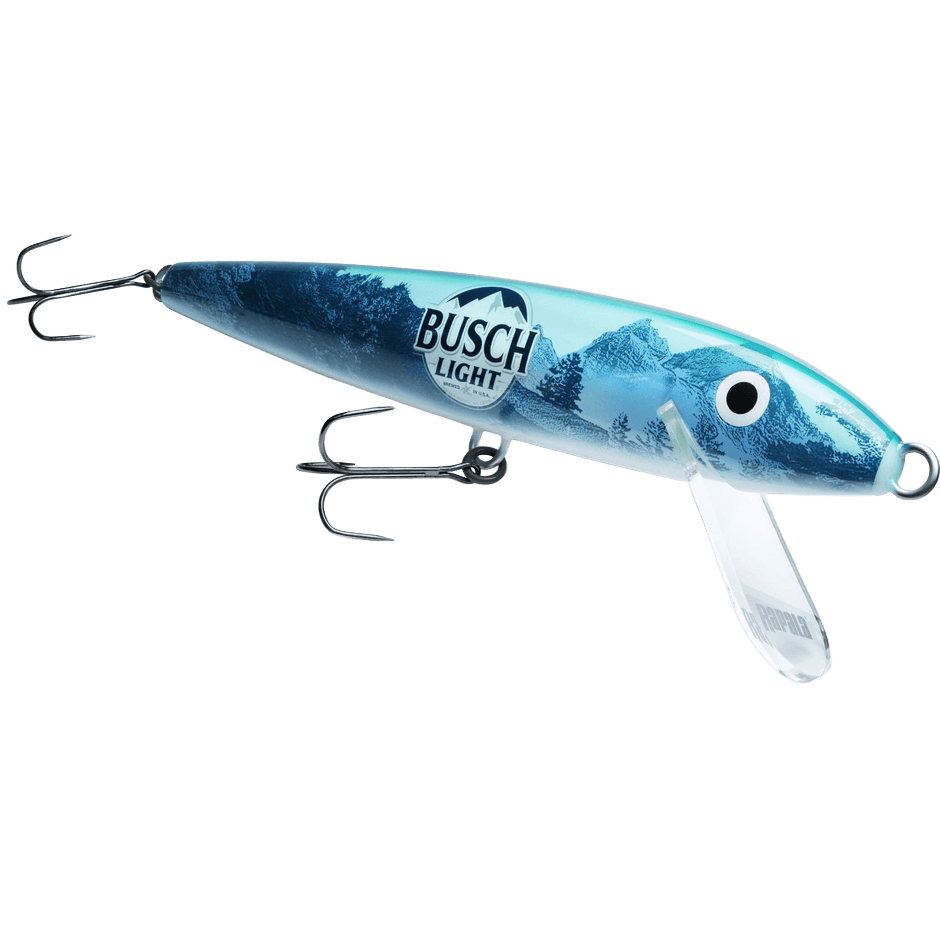 RAPALA GIANT LURE BUSCH LIGHT - 29 INCHES side view