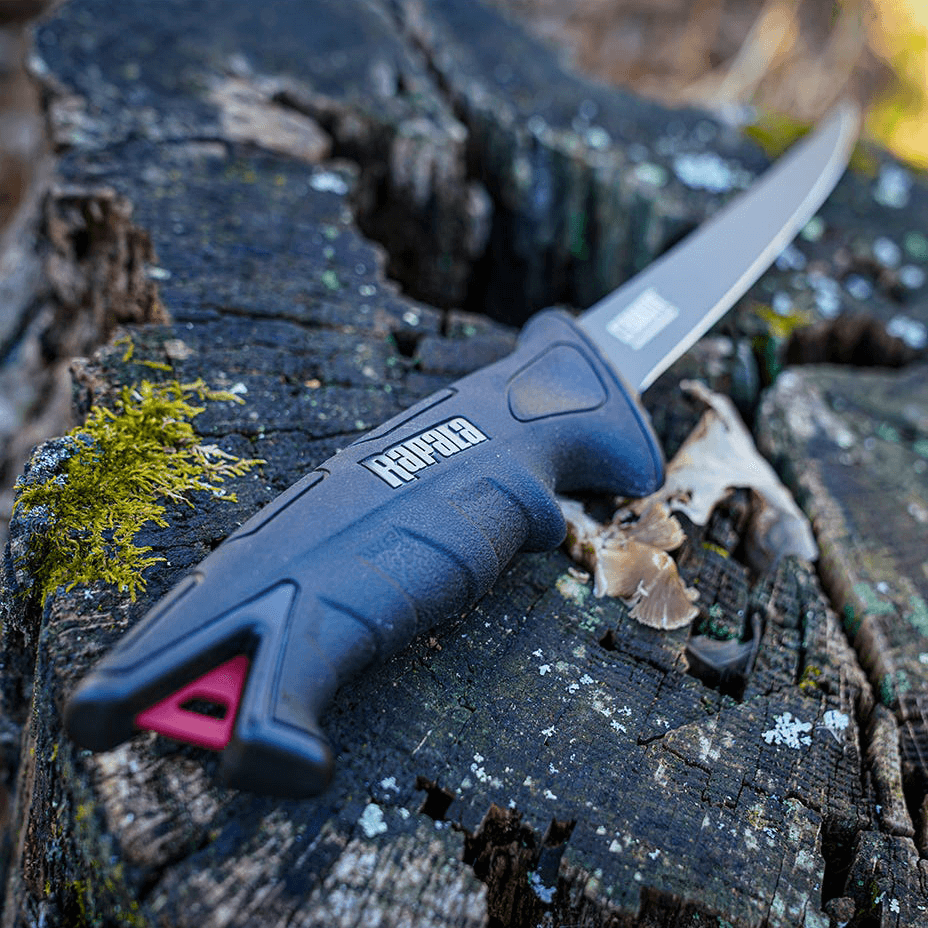 RAPALA STEALTH FXF FILLET KNIFE 8IN showing handle