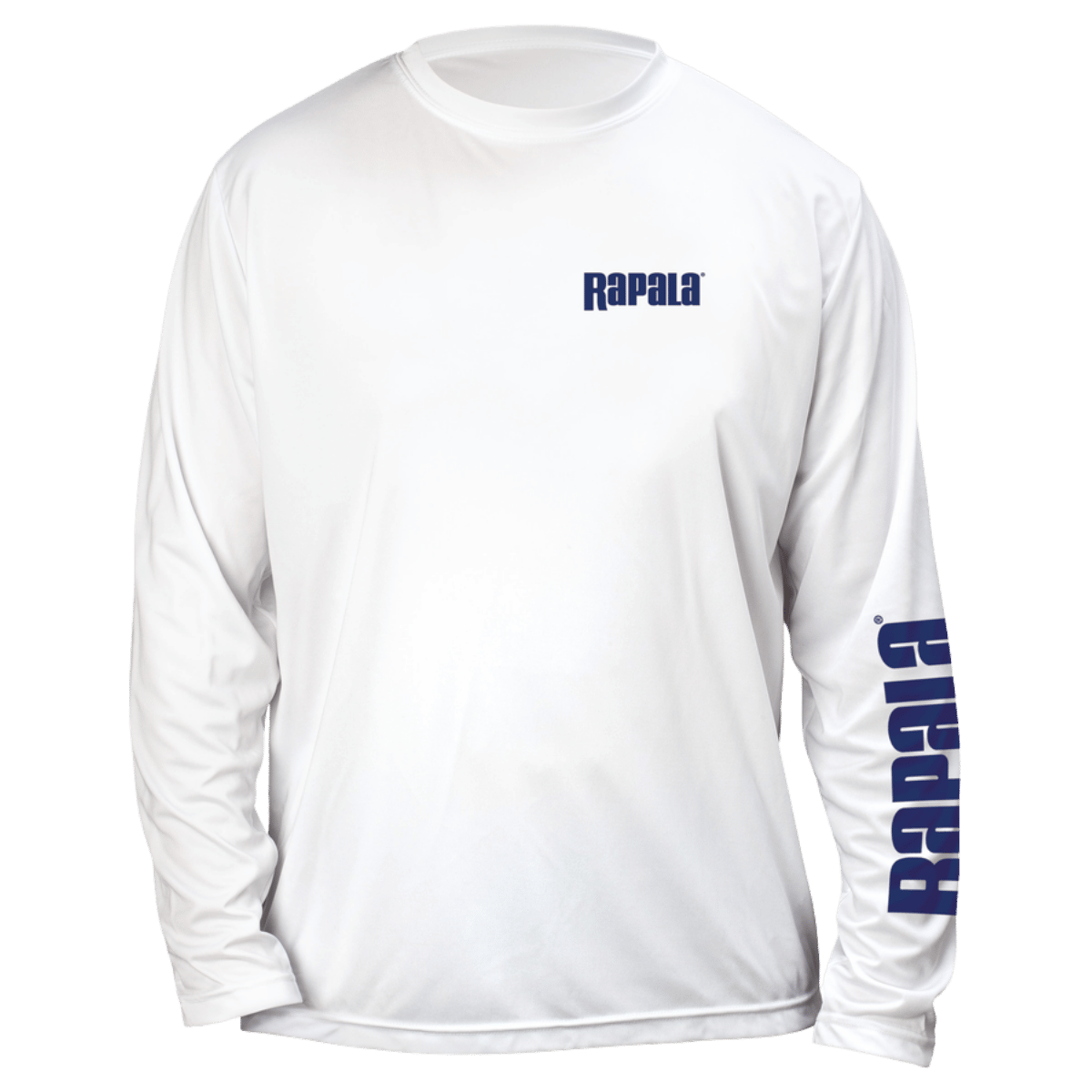 RAPALA CORE LONG SLEEVE SHIRT XXL - WHITE/BLUE