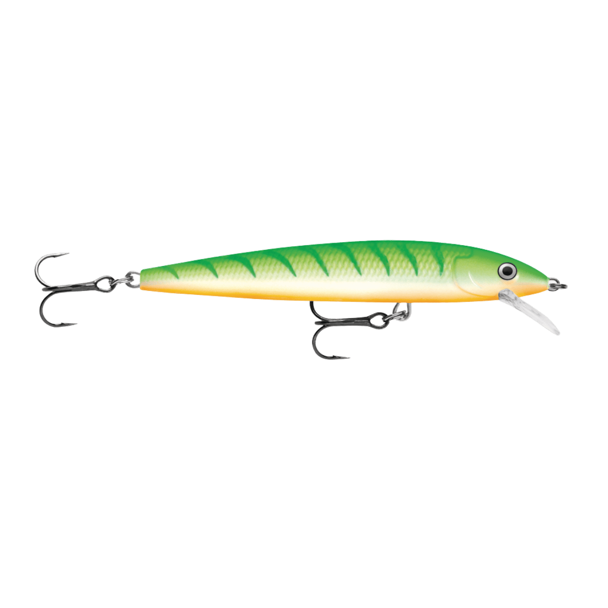 RAPALA HUSKY 4" GREEN TIGER UV JERK 10