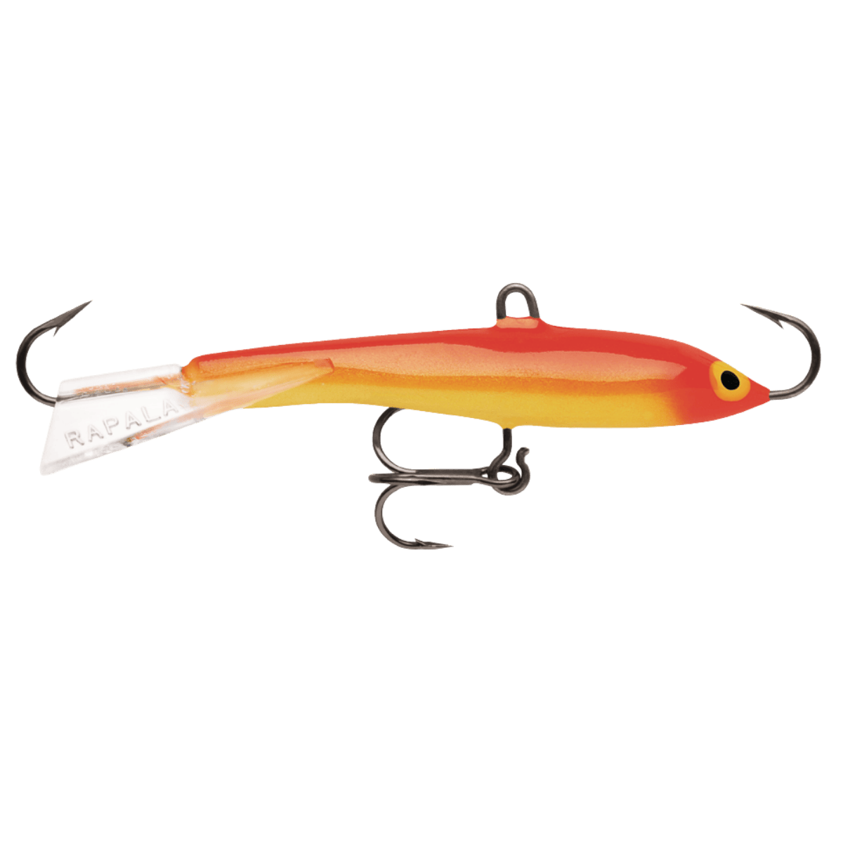 RAPALA JIGGING RAP 09 - GLOW FLOURESCENT RED FRONT