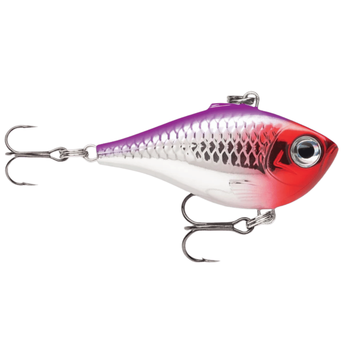 RAPALA RIPPIN' RAP 06" 2-1/2IN - PURPLE CLOWN_SIDE ANGLE