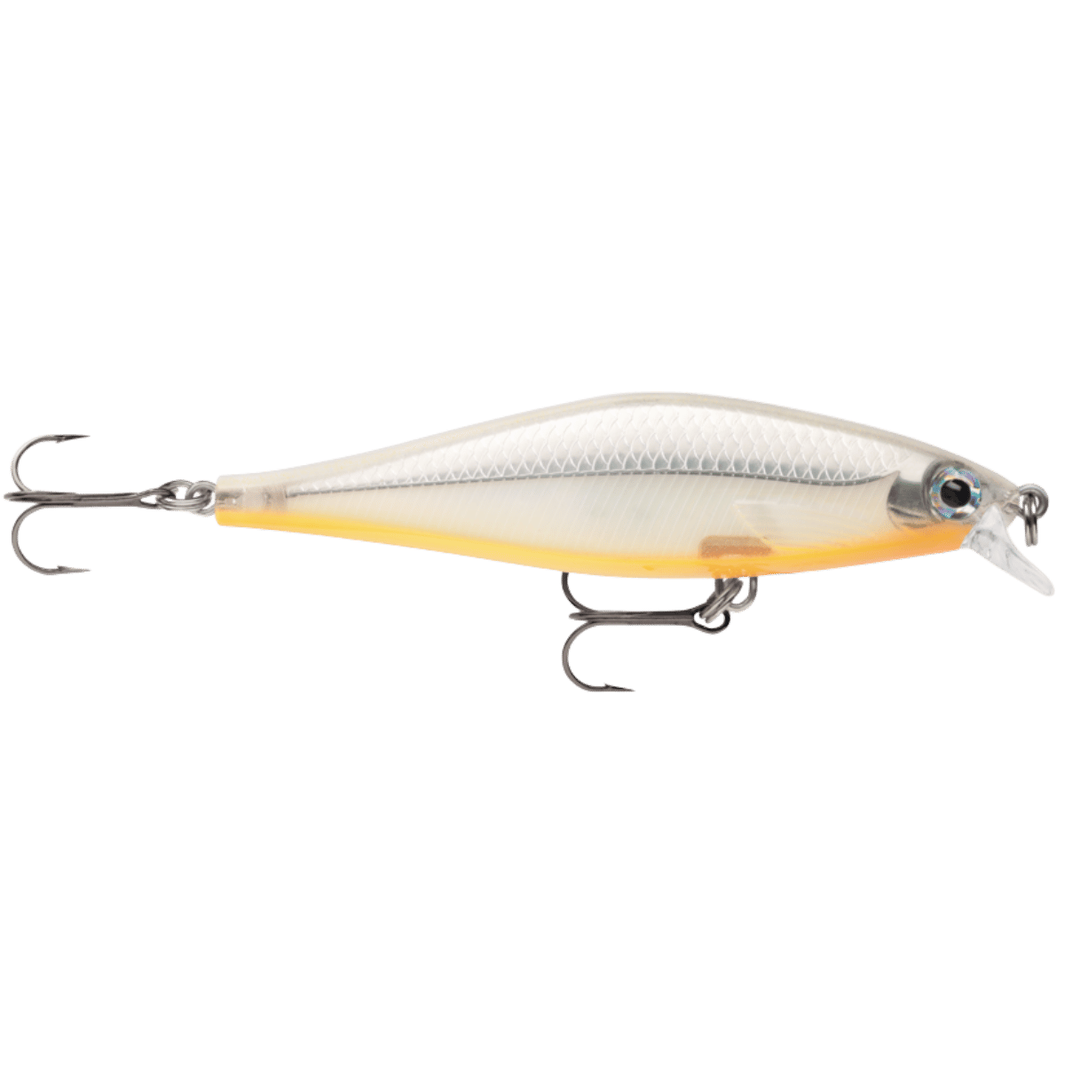 RAPALA SHADOW RAP SHAD 09 3-1/2IN - BONE_SIDE ANGLE