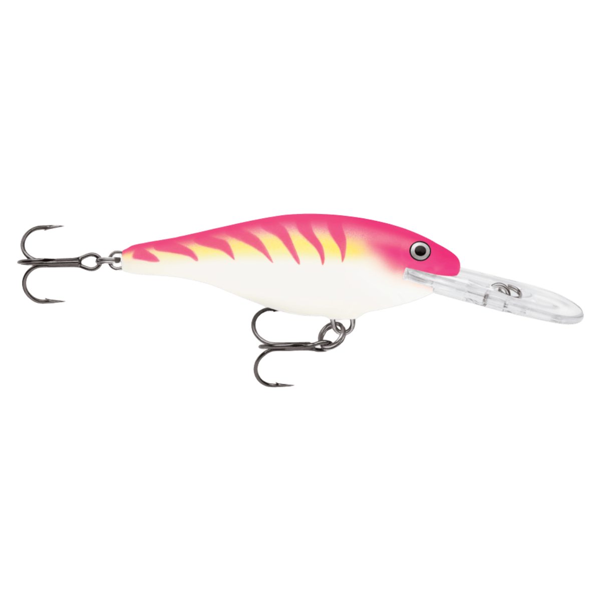RAPALA SHAD RAPALA 06 - PINK TIGER UV FRONT