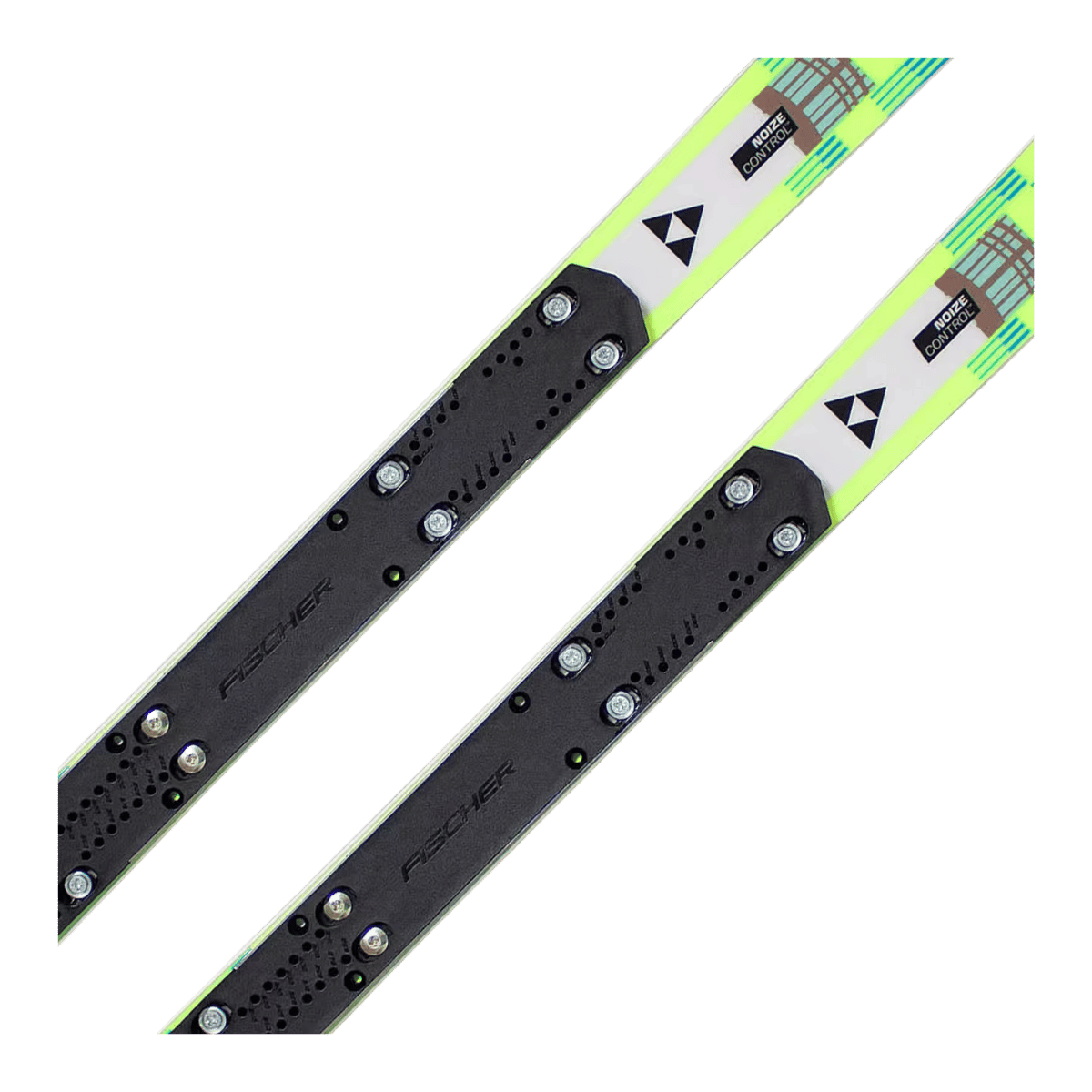 FISCHER RC4 WORLDCUP NOIZE SL MEN M/B-PLATE – WC STANDARD SLALOM SKIS (2025/26) - BOTTOM VIEW