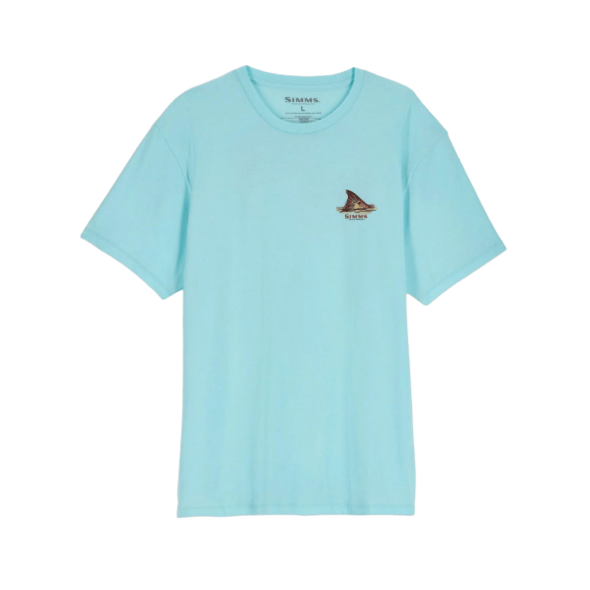 SIMMS MEN'S REDFISH T-SHIRT - SEA BREEZE