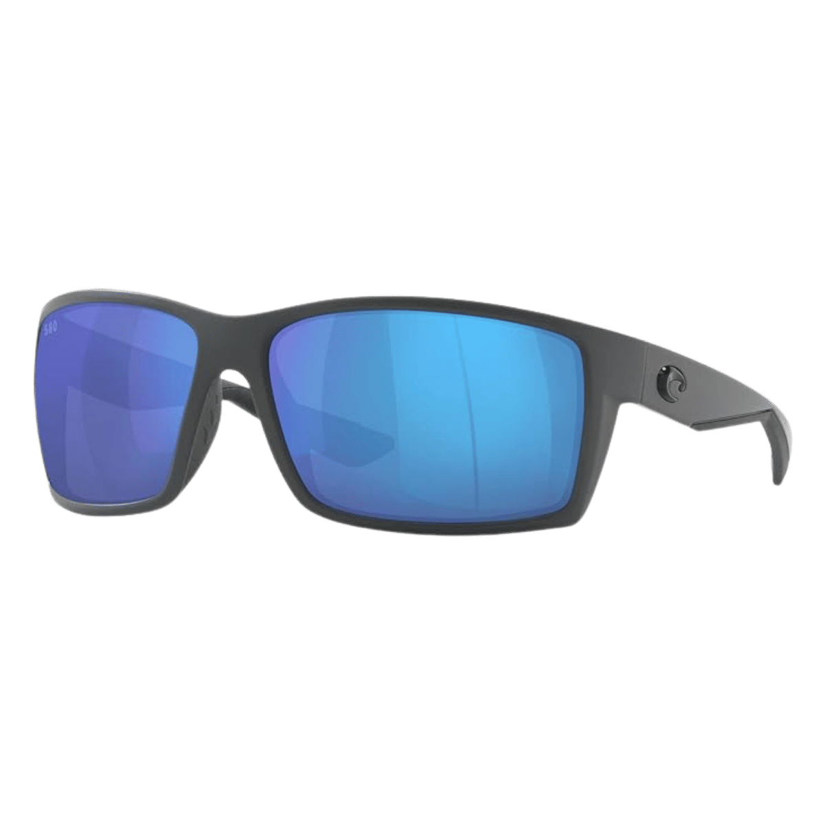 COSTA DEL MAR REEFTON SUNGLASSES - BLUE MIRROR 580G - MATTE GRAY