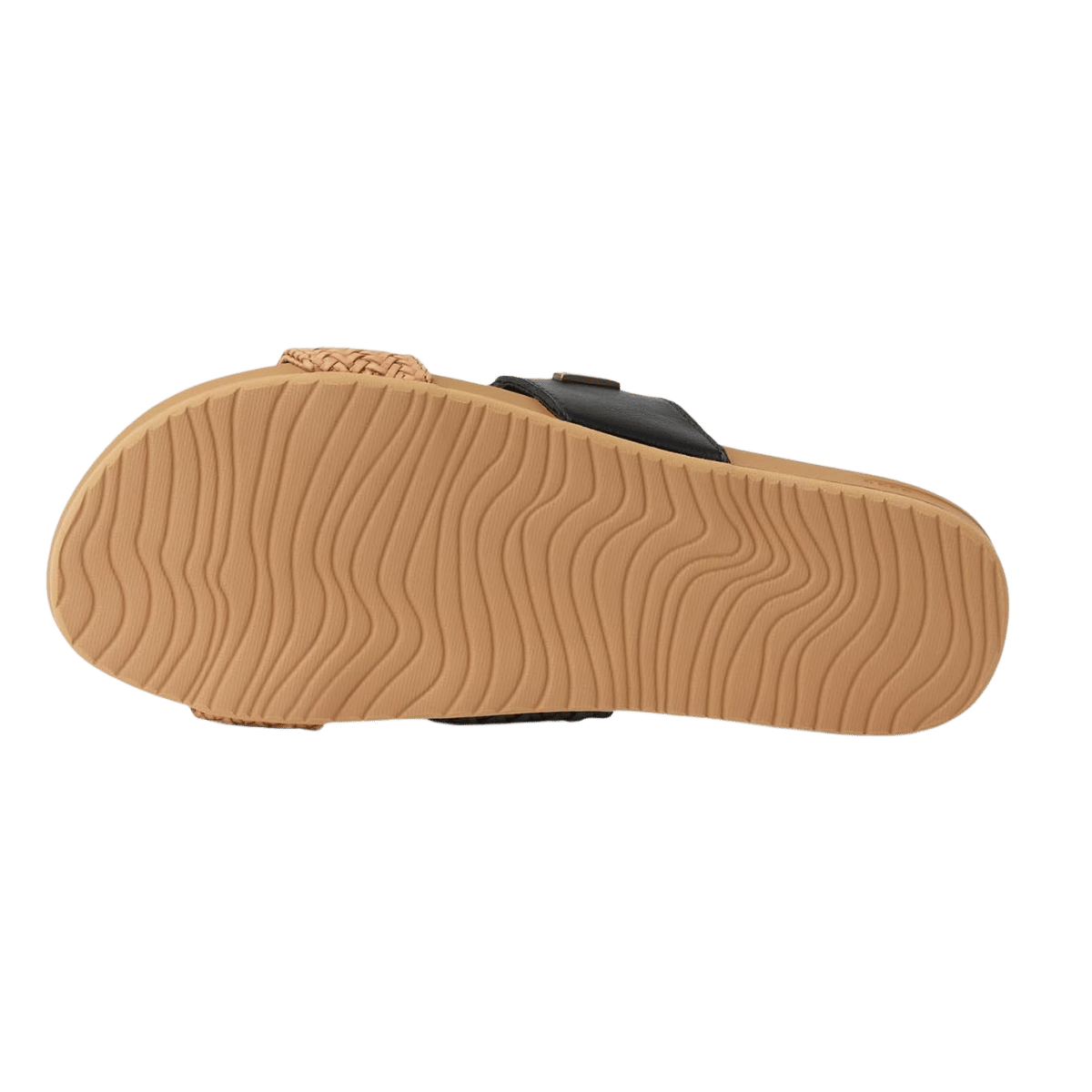 REEF WOMEN'S VISTA BRAID II - BLACK/TAN SOLE