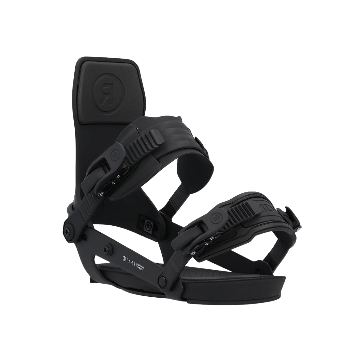 RIDE A-6 SNOWBOARD BINDINGS 24/25 - BLACK