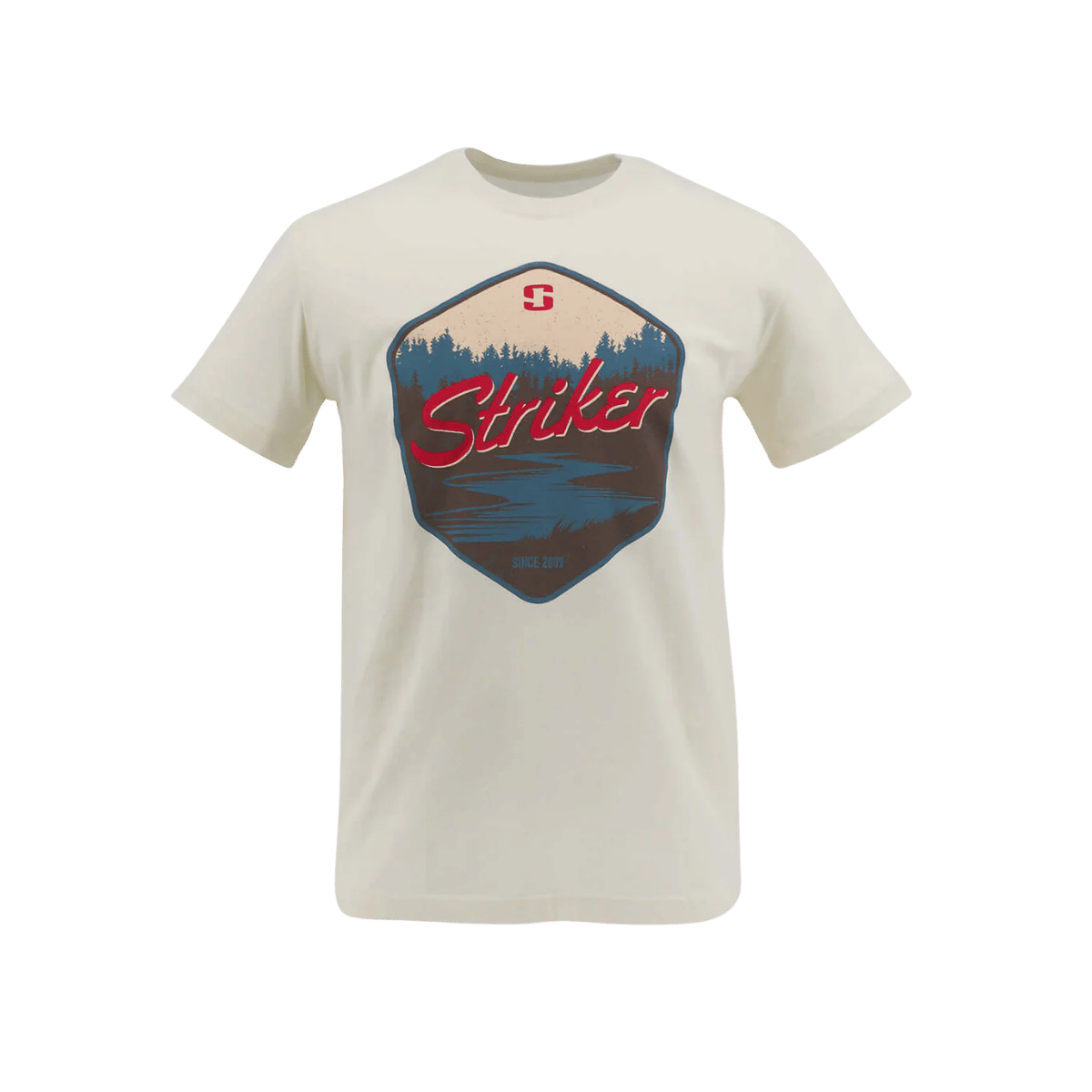 STRIKER BRANDS MEN'S RIVER TEE - NATURAL