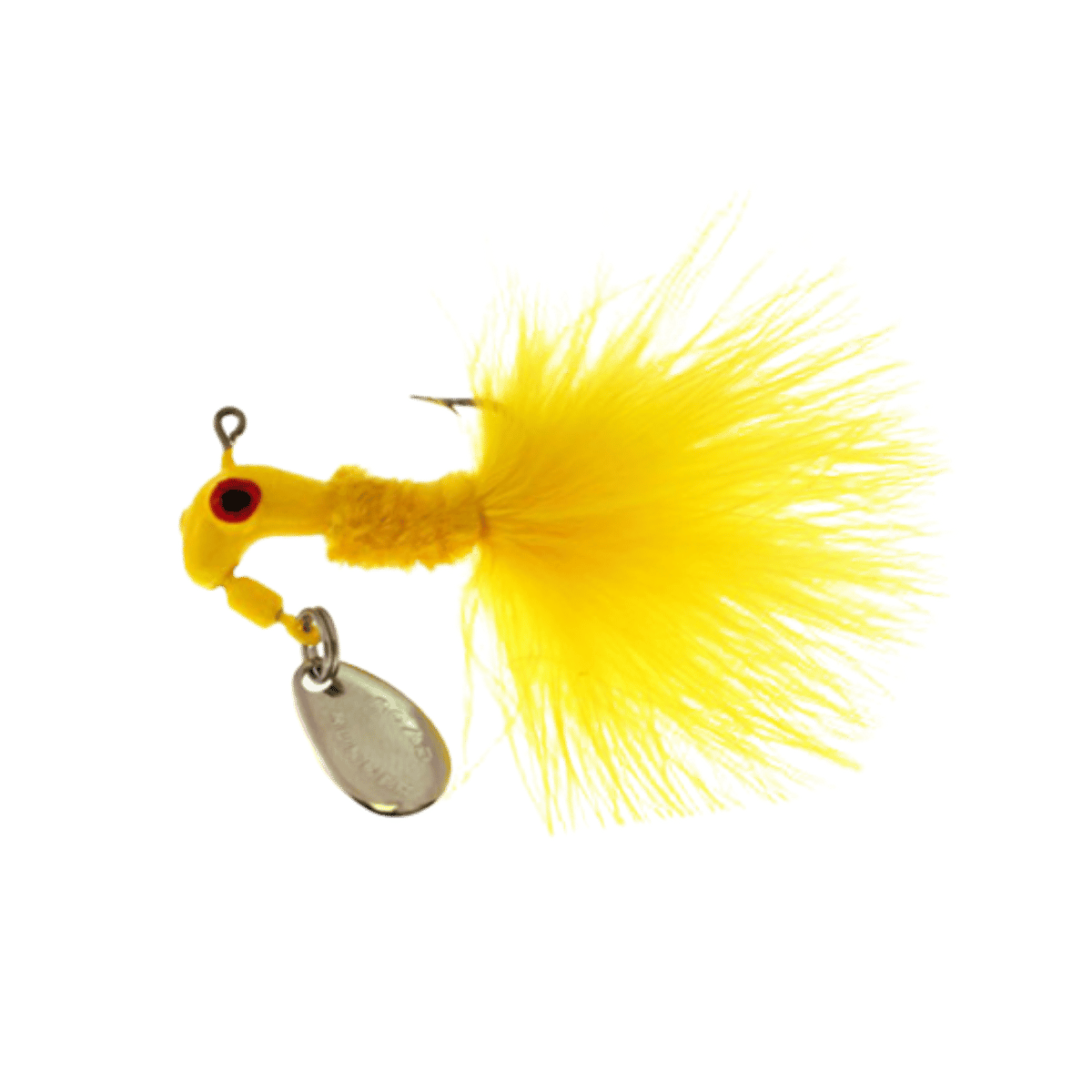 ROAD RUNNER MARABOU 2PK - YELLOW - 1/16OZ