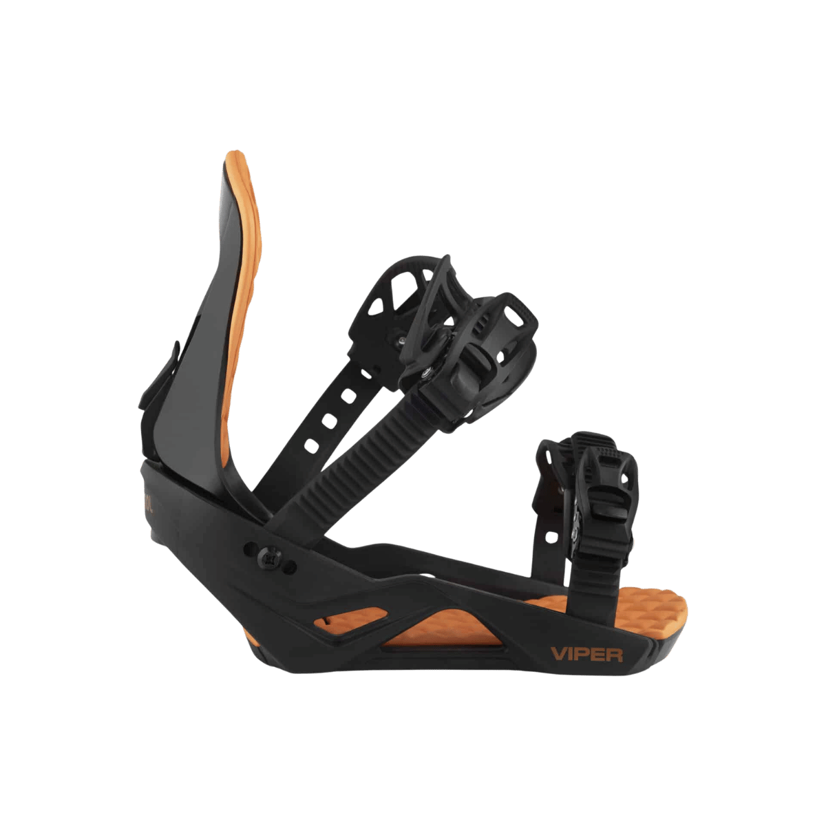 ROSSIGNOL VIPER M/L SB BINDINGS 2004 2005 BLACK ORANGE
