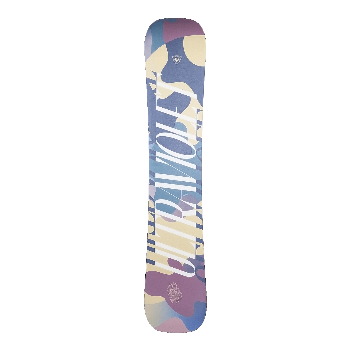 ROSSIGNOL WOMEN'S ULTRAVIOLET SNOWBOARD 2024 BOTTOM GRAPHIC