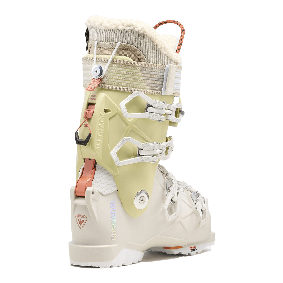 ROSSIGNOL WOMEN'S ALLTRACK PRO 80 GW SKI BOOTS 2025 REAR VIEW