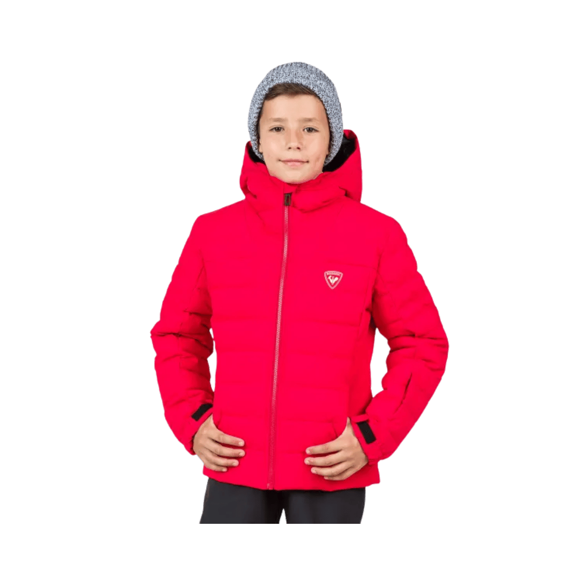 ROSSIGNOL YOUTH BOY RAPIDE JACKET SPORTS RED