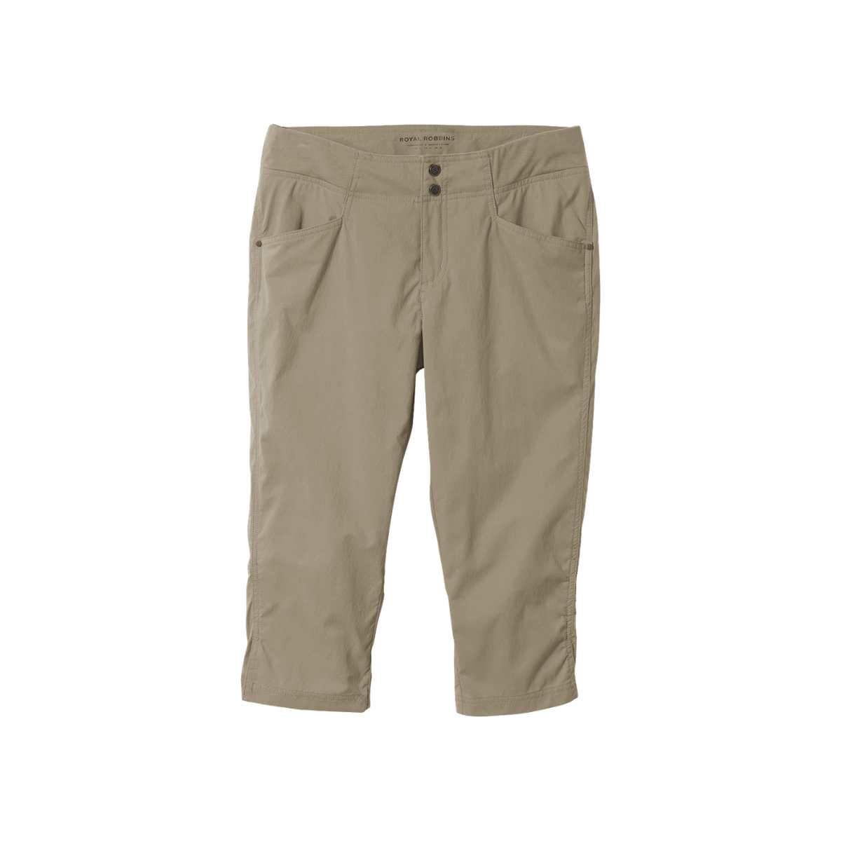 ROYAL ROBBINS WOMENS JAMMER II CAPRI LIGHT KHAKI