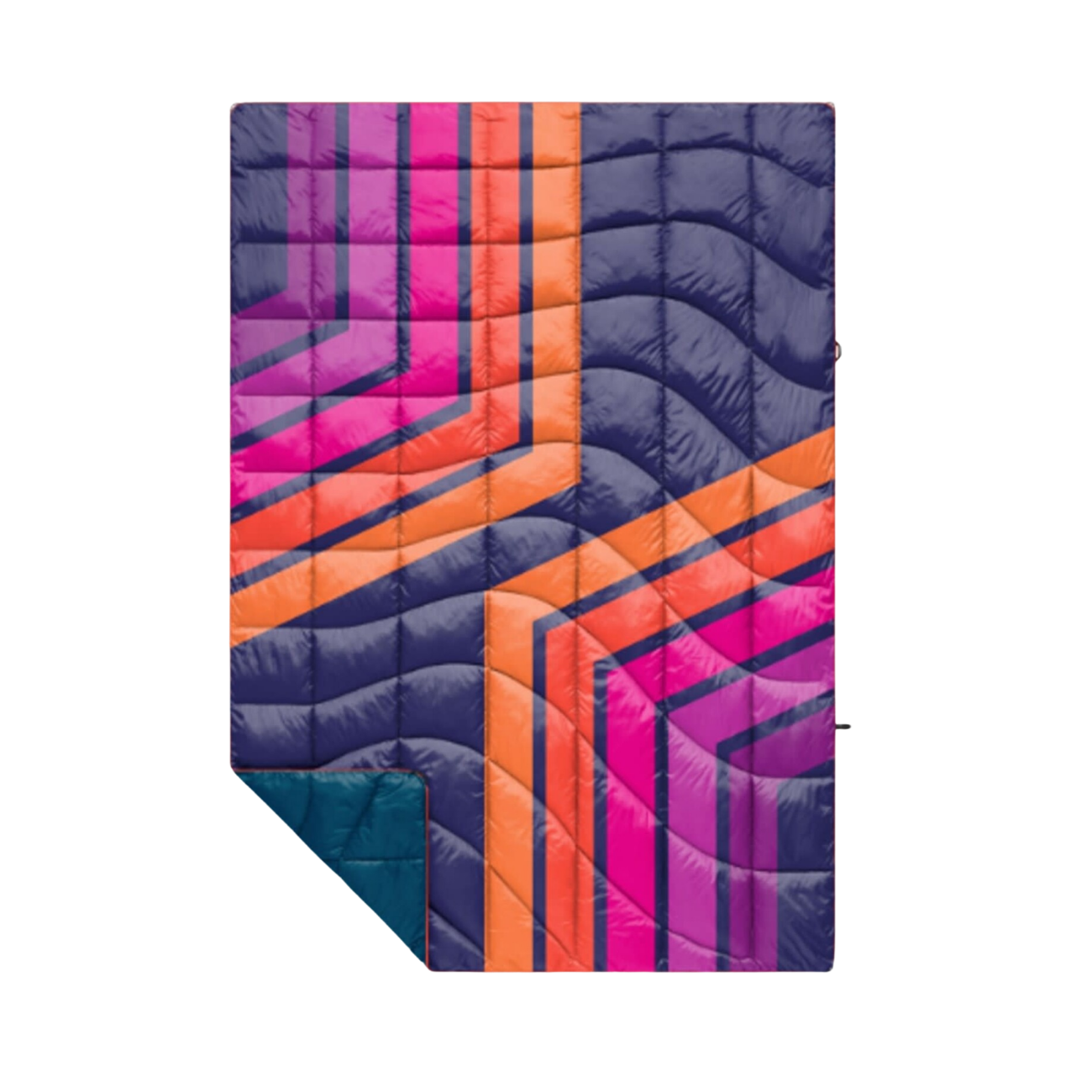 RUMPL NANOLOFT PUFFY BLANKT PRT C.O. RETRO NIGHTS