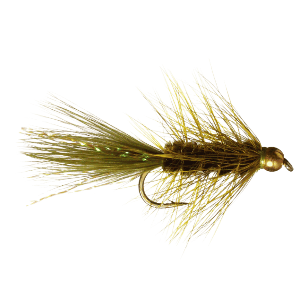 RAINY`S BEADHEAD WOOLY BUGGER OLIVE SIZE 8
