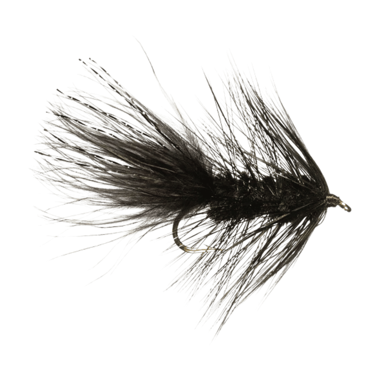 RAINY`S WOOLLY BUGGER BLACK SIZE 6