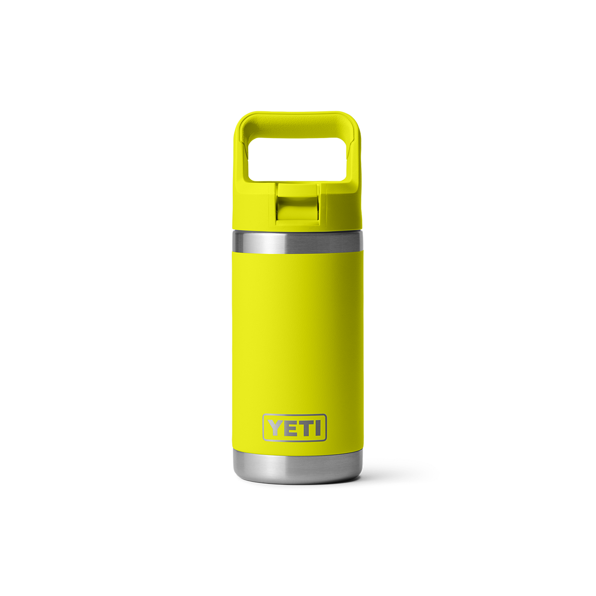 YETI 12OZ RAMBLER JR WATER BOTTLE WITH STRAW CAP - Firefly Yellow