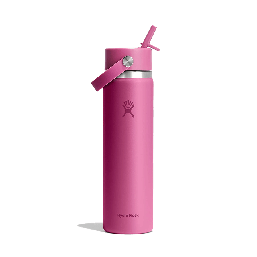 HYDRO FLASK WIDE MOUTH BOTTLE WITH FLEX STRAW CAP 24OZ REEF