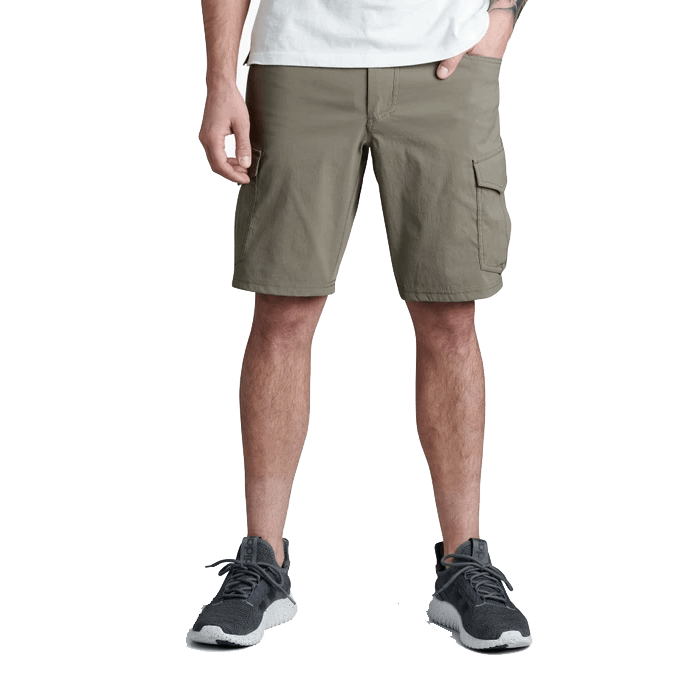 KUHL RENEGADE CARGO SHORTS - KHAKI - 12" INSEAM