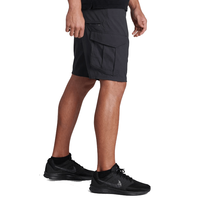 KUHL RENEGADE CARGO SHORTS - KOAL - 12" INSEAM SIDE