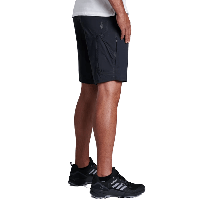 KUHL RENEGADE SHORT - KOAL - 10" INSEAM SIDE
