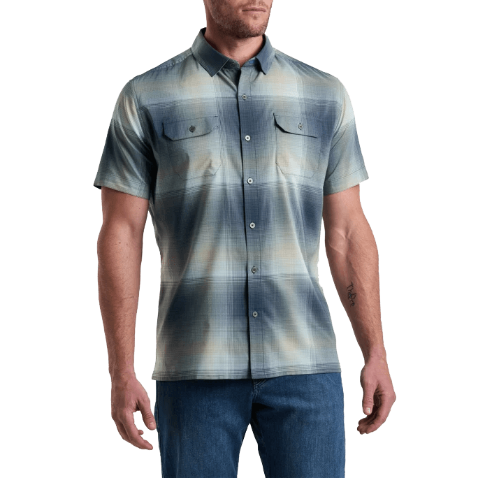 KUHL RESPONSE SS SHIRT - BLUE FOG