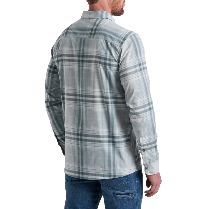 KUHL RESPONSE LITE LS SHIRT - HARBOR MIST BACK