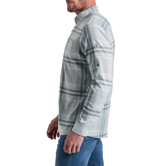 KUHL RESPONSE LITE LS SHIRT - HARBOR MIST SIDE