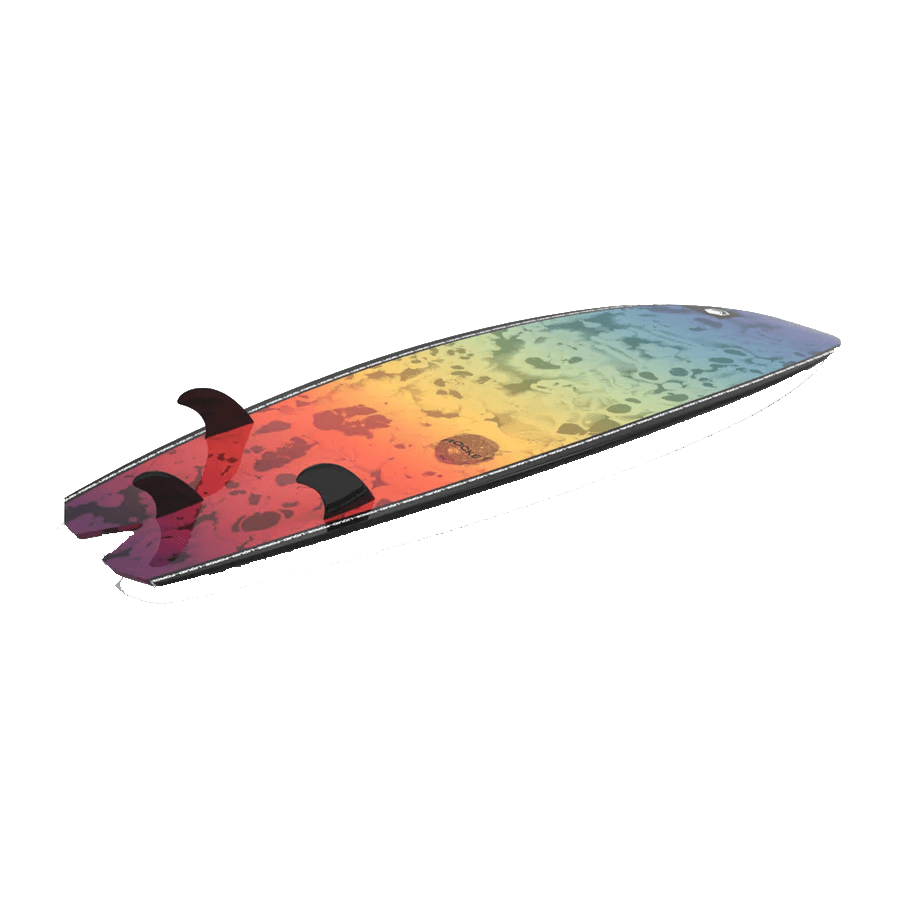 LIQUID FORCE ROCKET WAKESURFER WITH HANDLE BOTTOM