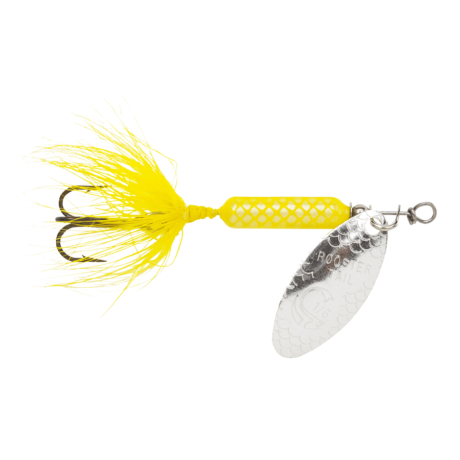 Rooster Tail - 1/4oz - Yellow Rooster Tail - 1/4oz - Yellow
