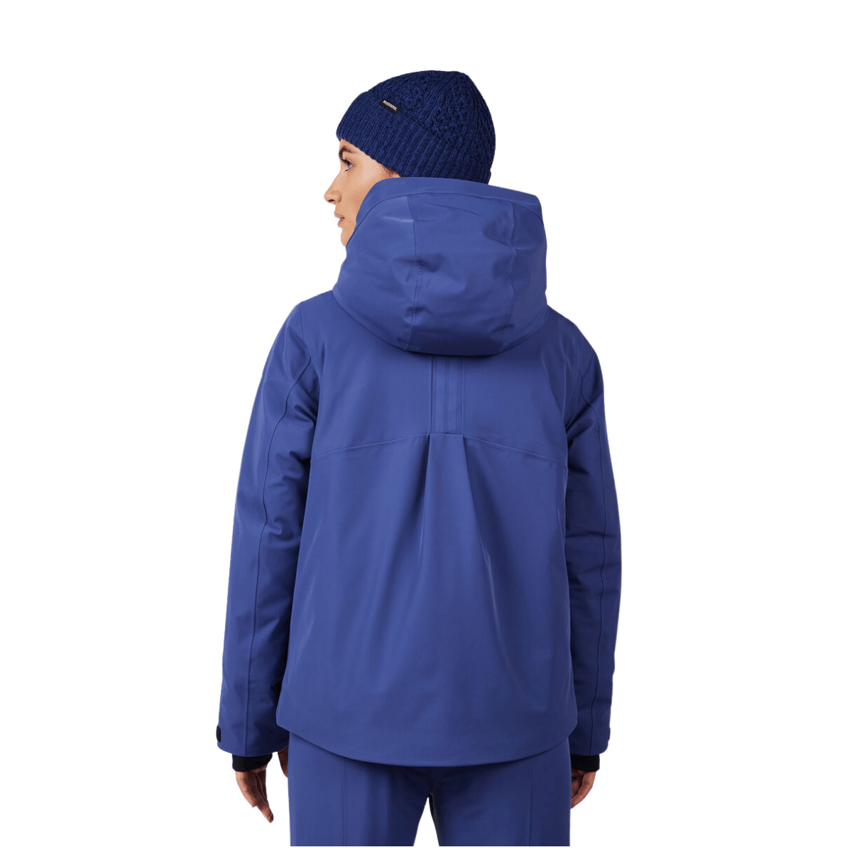 ROSSIGNOL WOMEN'S BLACKSIDE INSULATED JACKET - FUTURE BLUE - BACK VIEW