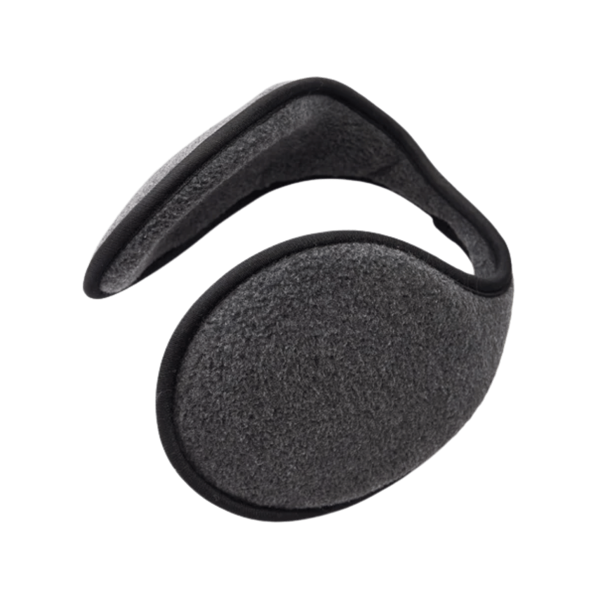 SAA MICROFLEECE EARWRAP BLACK CHARCOAL
