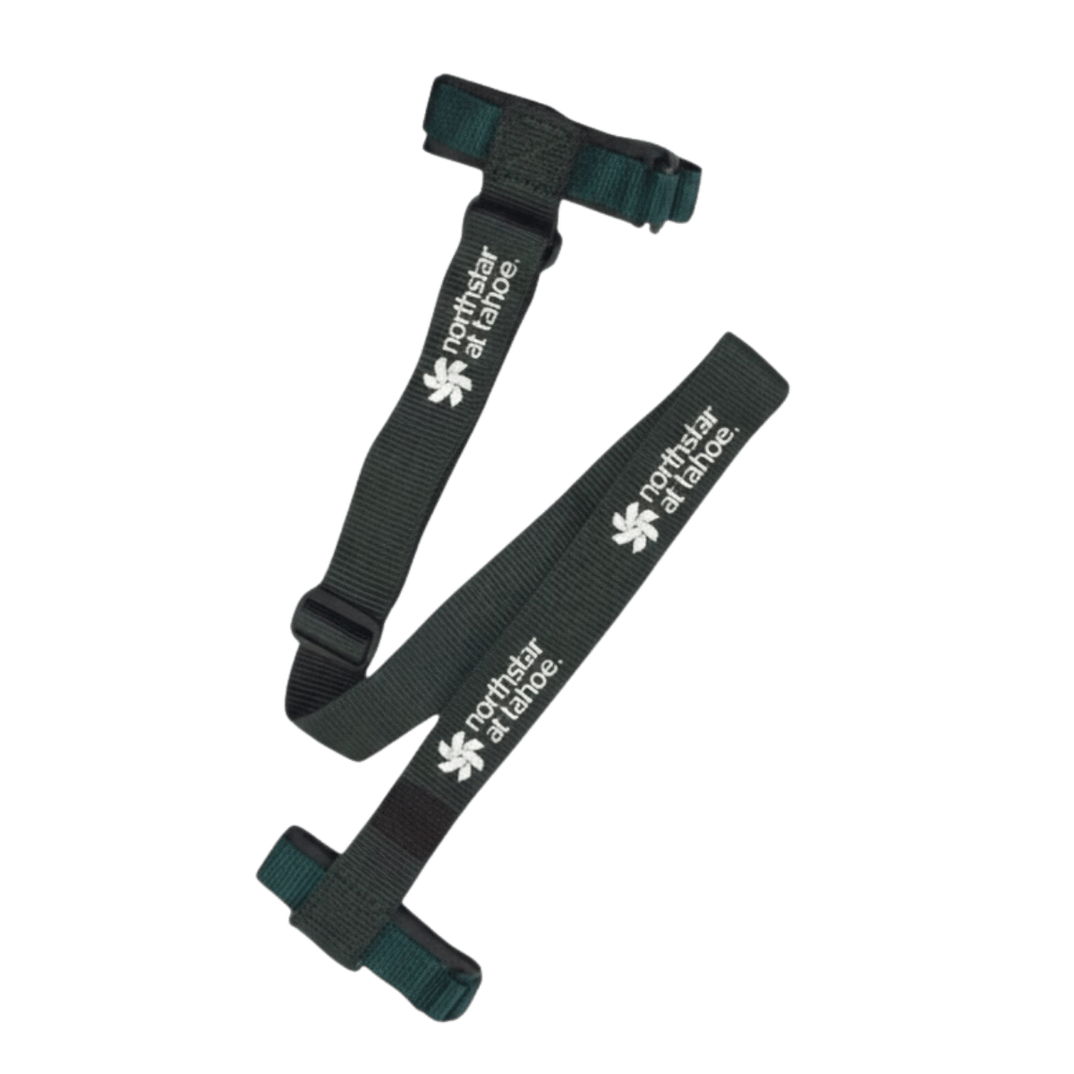 SAA OLLIE'S BACKSIDE SKI AND POLE CARRIER - BLACK_FRONT ANGLE