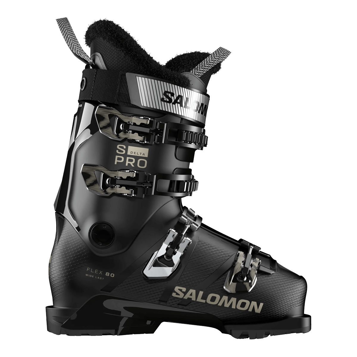 SALOMON S PRO DELTA 80 SKI BOOTS SIDE VIEW