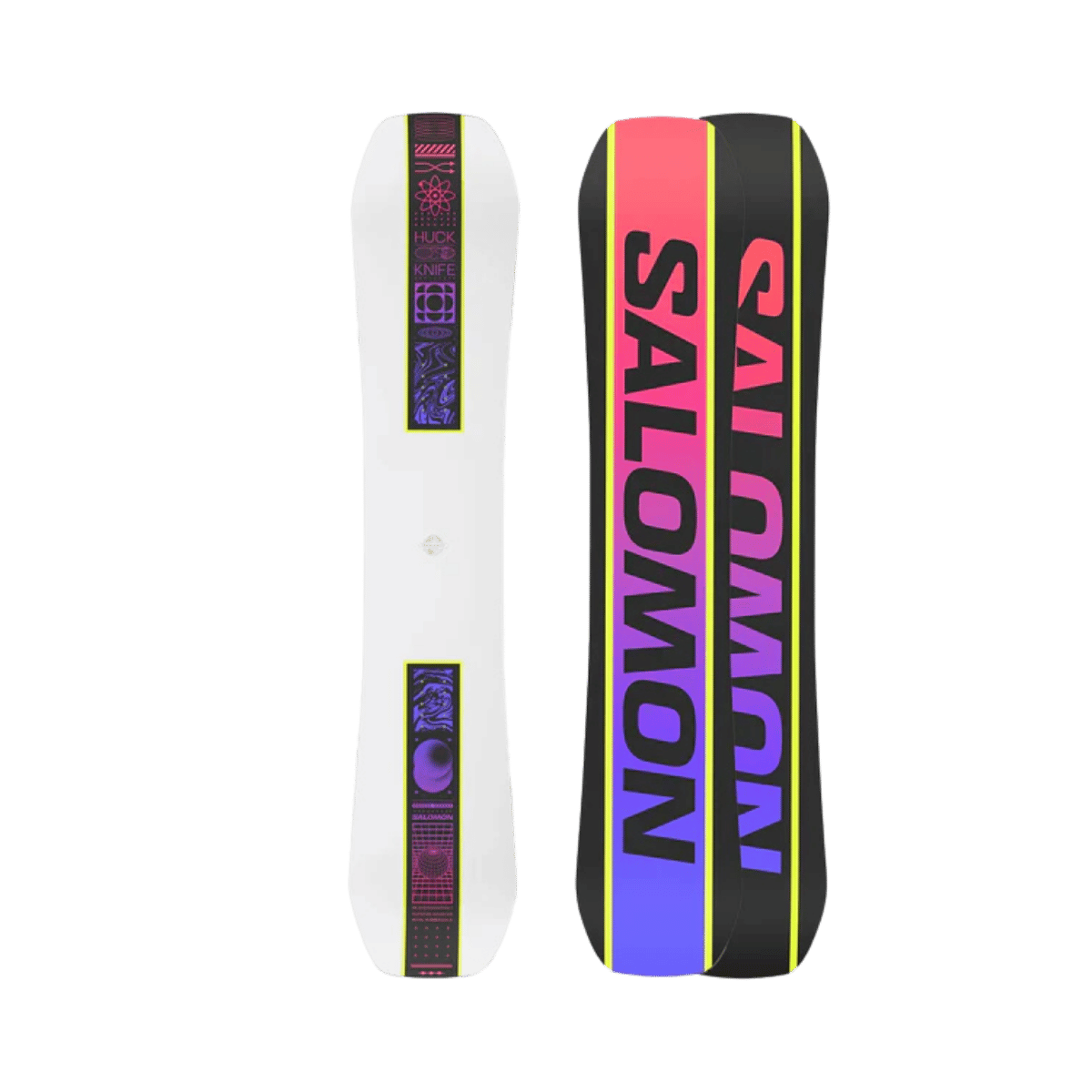 SALOMON HUCK KNIFE SNOWBOARD 24/25 - WHITE/MULTI