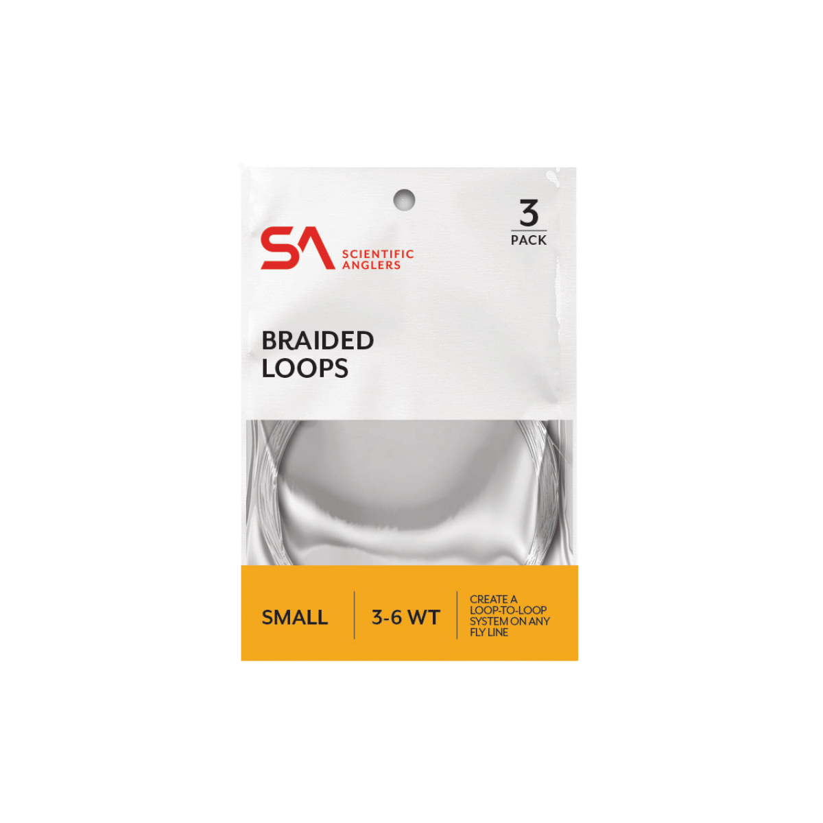 SCIENTIFIC ANGLERS BRAIDED LOOPS 3PK IMAGE
