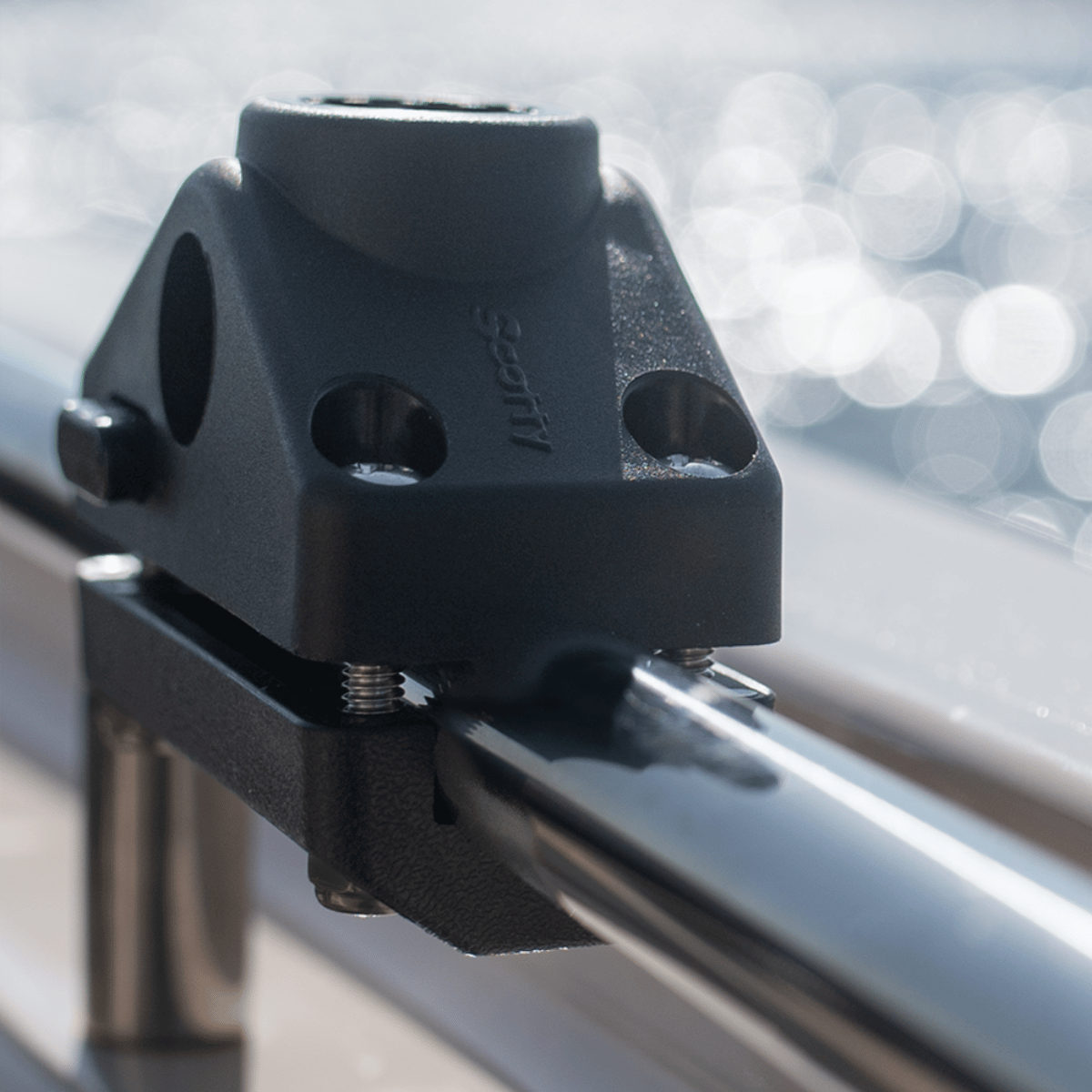 SCOTTY 242 RAIL MOUNT ADAPTOR - BLACK_1