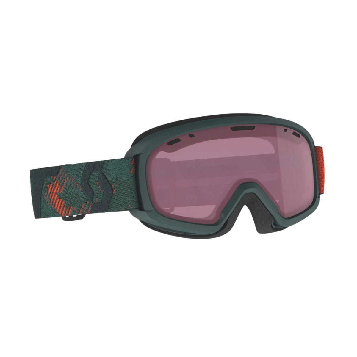 SCOTT USA JUNIOR WITTY SKI GOGGLE - GREEN/PUMPKIN ORANGE