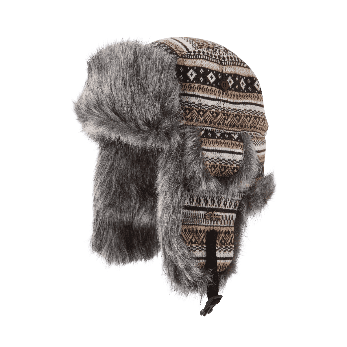 SCREAMER ALYESKA TRAPPER - BROWN/MOCHA - LEFT SIDE VIEW