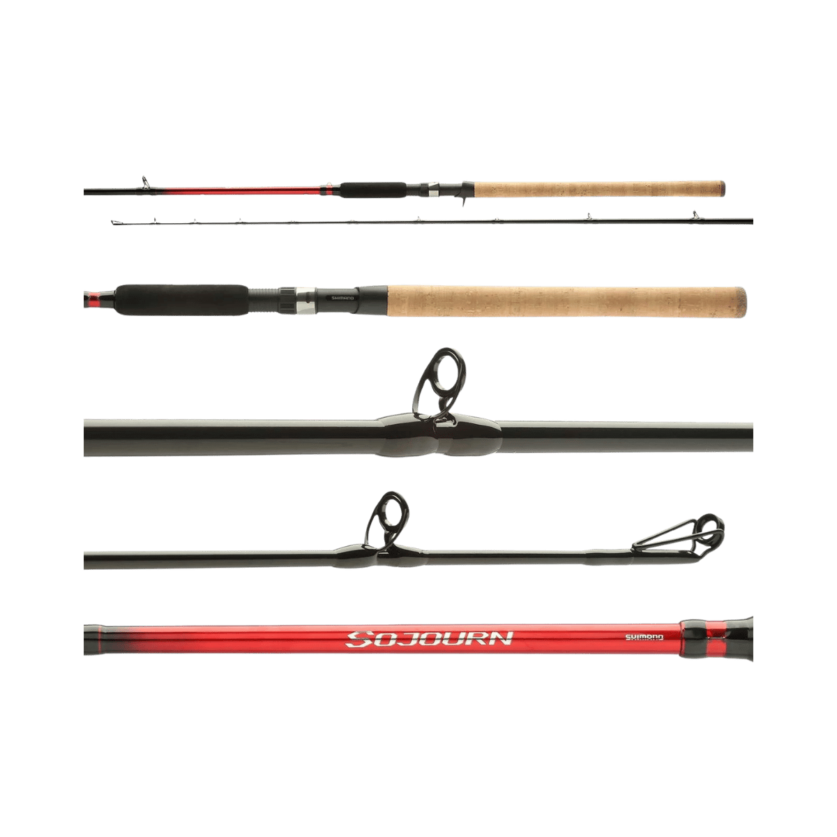 SHIMANO SOJOURN MUSKIE TELE ROD RED