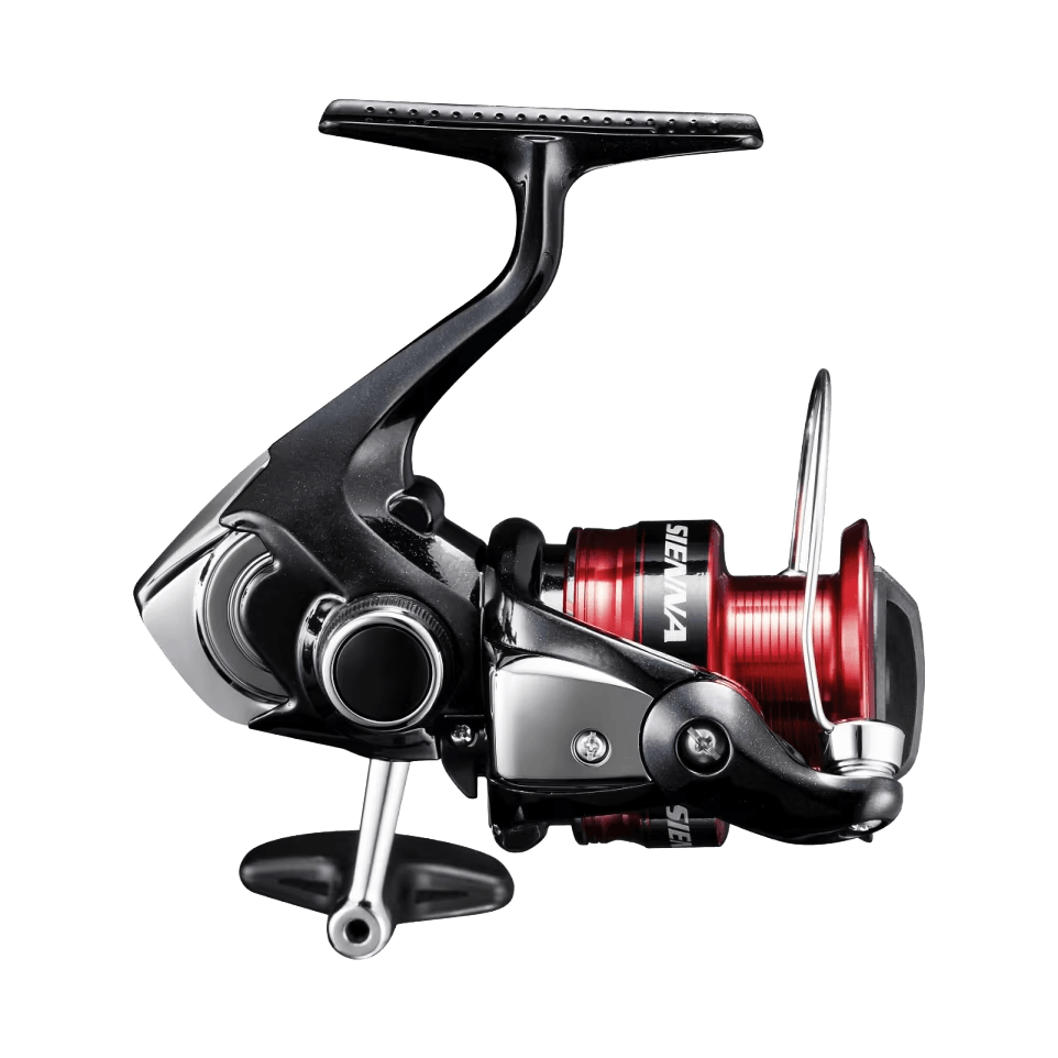 SIENNA SPINNING REEL 400FG - CLAM PACK non crank side view