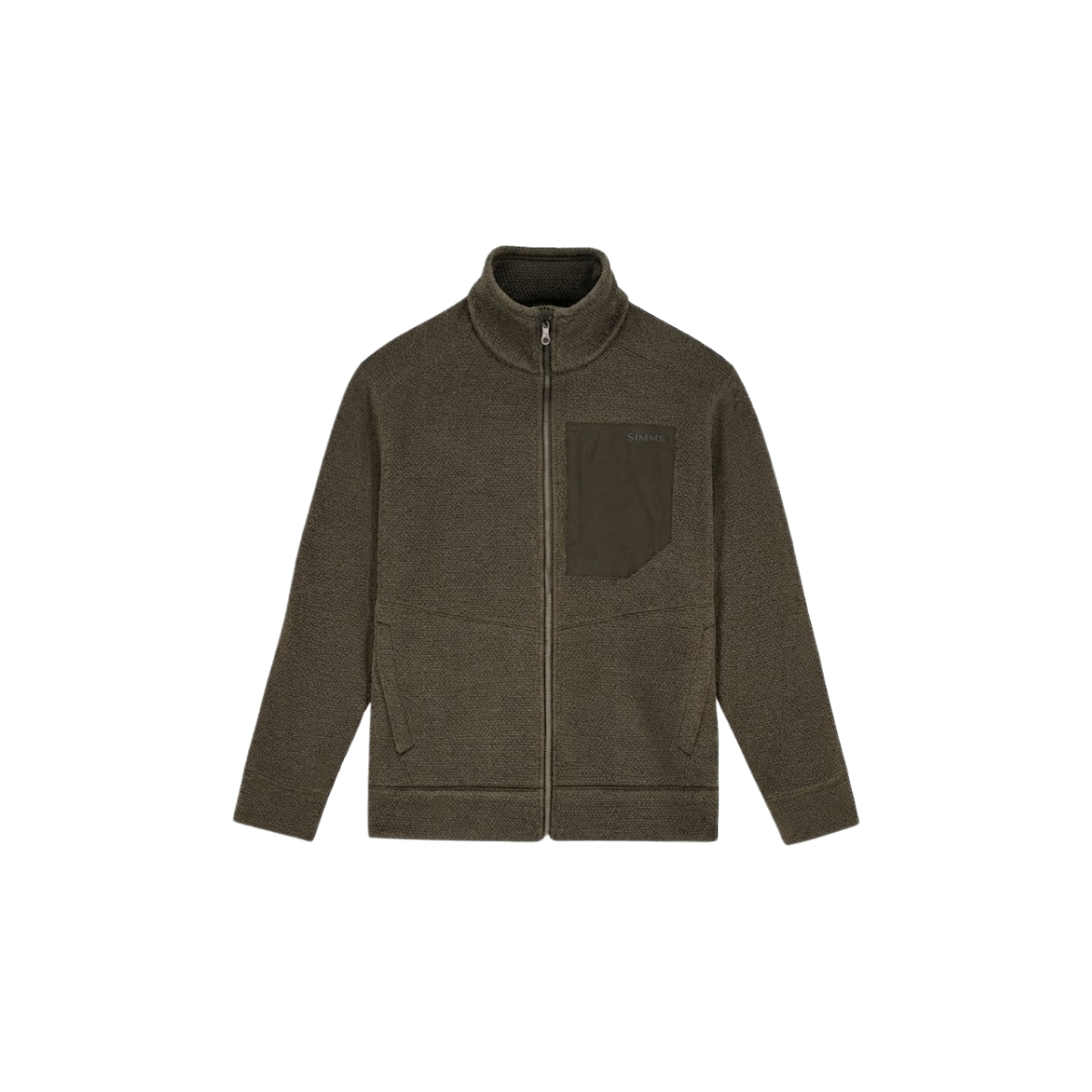 SIMMS HARBOR FLEECE LODEN HEATHER