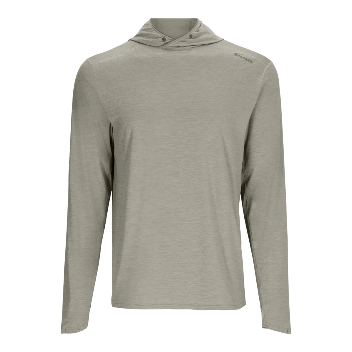 SIMMS SOLARFLEX COOLING HOODY - CINDER FRONT