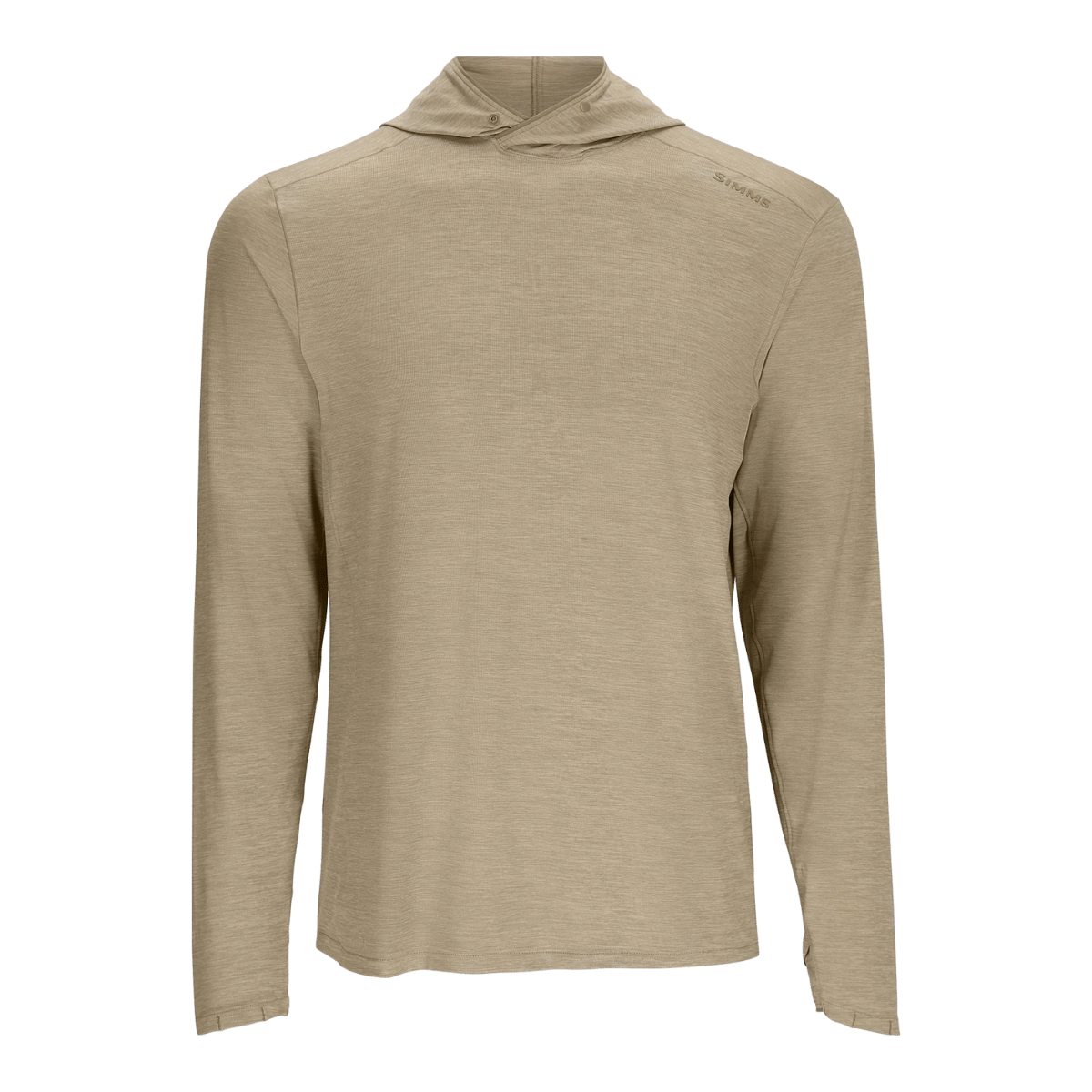 SIMMS SOLARFLEX COOLING HOODY - STONE FRONT