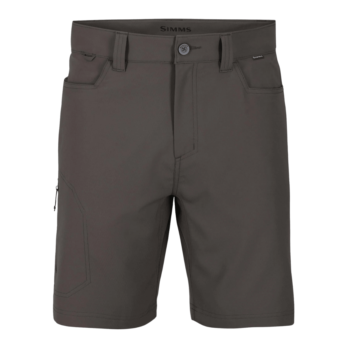 SIMMS MEN'S SKIFF QUICK DRYING SHORTS - BASALT - MAIN IMAGE