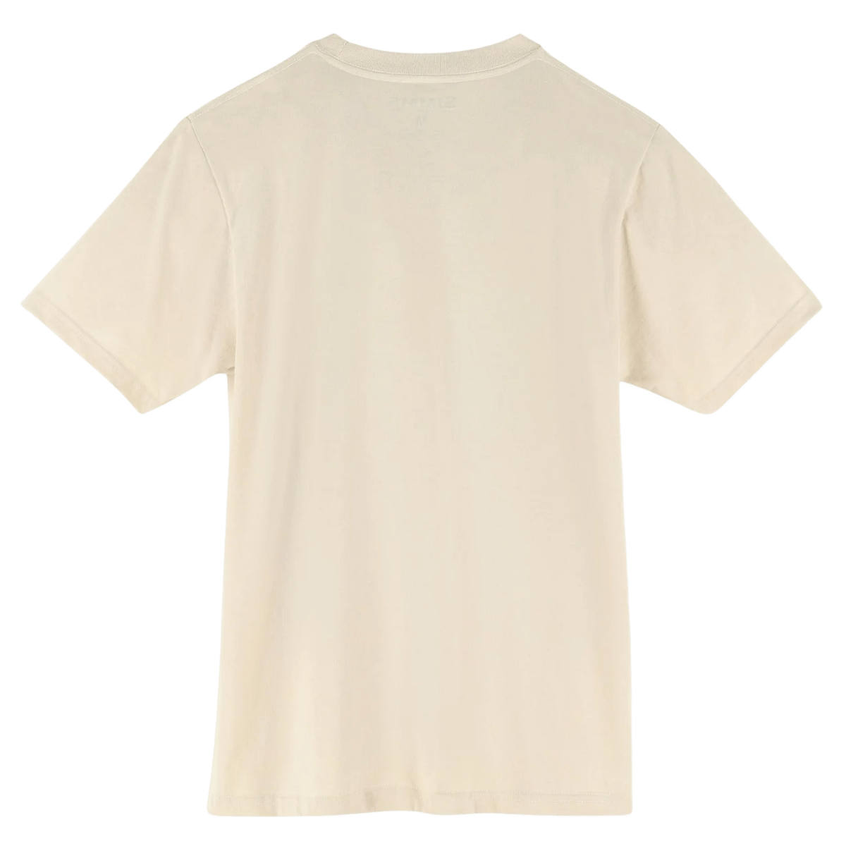 SIMMS YOUTH LAZY BEAR COTTON T-SHIRT - NATURAL - BACK VIEW