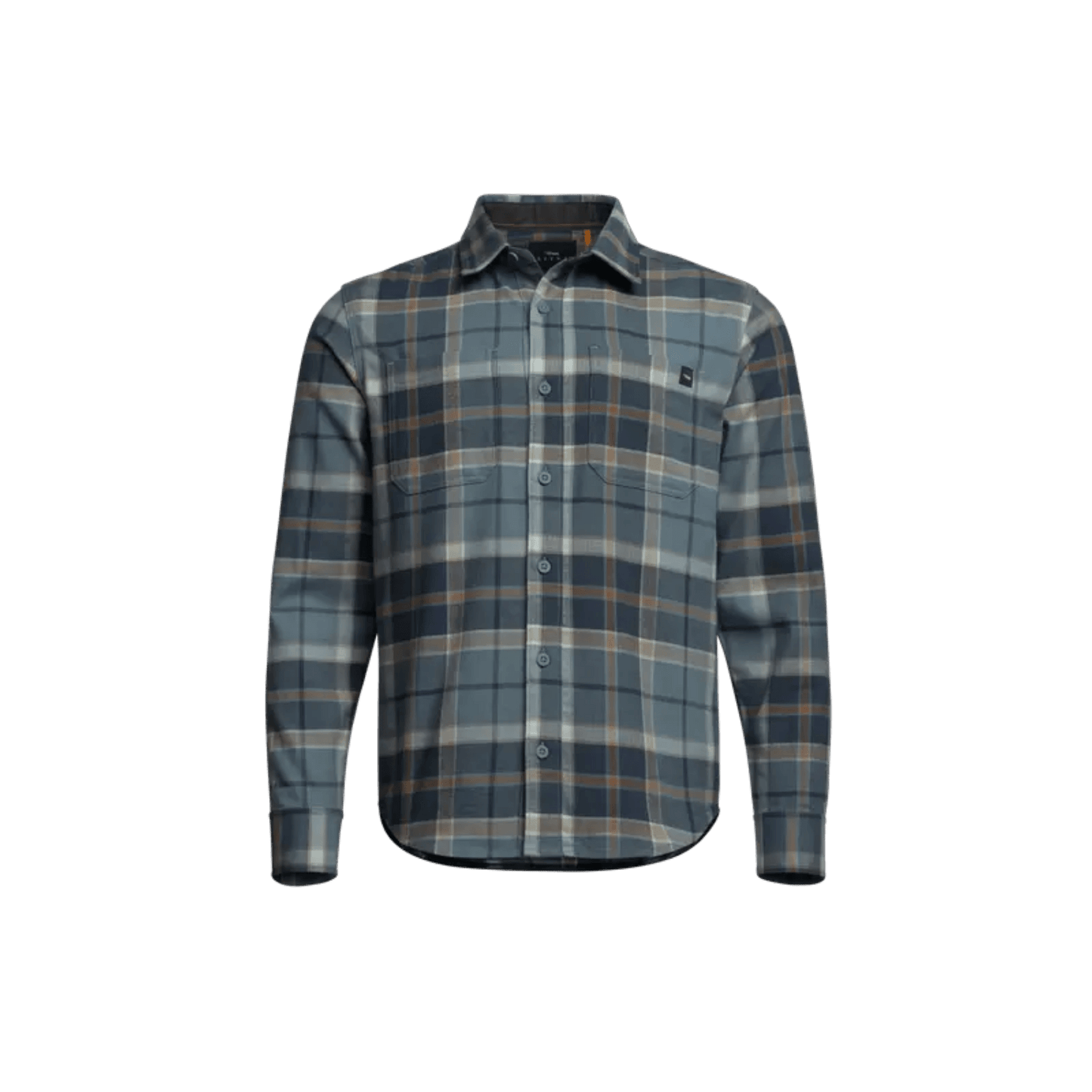 SITKA ASHLAND LW FLANNEL SHIRT MIDNIGHT SPRUCE PLAID